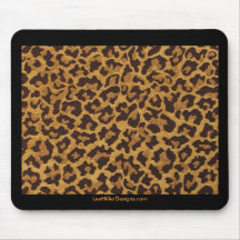 Rockabilly rab Leopard Print Gifts & Collectibles Mouse Pads