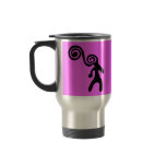 RockArt-GilaPerson1_Vector_Clipart Coffee Mugs