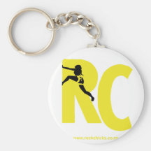 rockchickslogo_yellow porte-clef