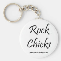 rockchickswriting_black porte-clefs