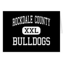 Rockdale County - Bulldogs - High - Conyers Greeting Cards