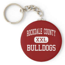 Rockdale County - Bulldogs - High - Conyers Key Chains