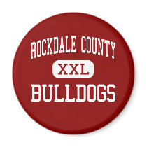 Rockdale County - Bulldogs - High - Conyers Fridge Magnets