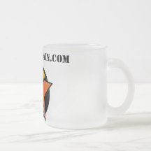 RockedAgain.Com Logo On Frosted Mug