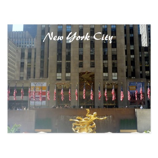 rockefeller base post card