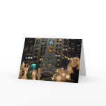 Rockefeller Center Tree and Angels Card