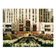rockefeller centre postcard