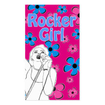 Rocker Girl - Business Card