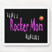 Rocker Mom Mouse Pads