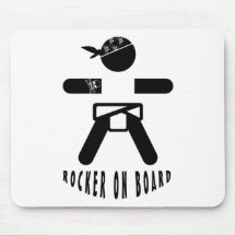 Rocker on board mouse pads