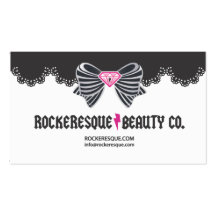 ROCKERESQUE CARD BUSINESS CARD TEMPLATE