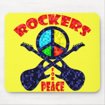 ROCKERS FOR PEACE MOUSEPAD