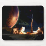 Rocket Launch Mouse Pad