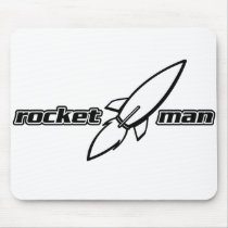 Rocket Man mousepads