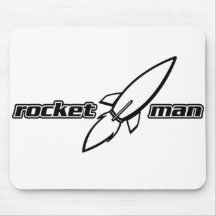 Rocket Man Mousepad