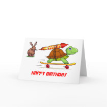 Rocket Propelled Tortoise and Hare Birthday