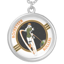 Rocketeer Sterling Silver Logo Necklace