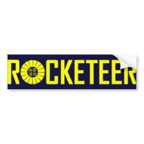 Rocketeer sticker bumper stickers