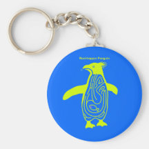 Rockhopper Penguin Maze Y キーチェーン