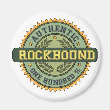 Rockhound authentique aimants