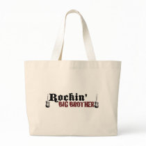 Rockin Big Brother Tote Bags