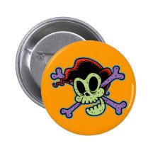 Rockin' Billy Skull Pins