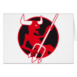 Rockin Devil knows Greeting Card