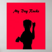 Rockin' Dog Poster