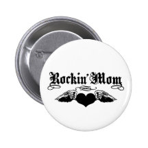 Rockin' Mom Buttons