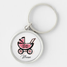 Rockin Mom Keychain