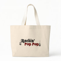Rockin Pop Pop Canvas Bag