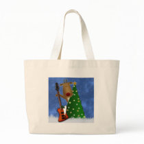 Rockin Reindeer Canvas Bag