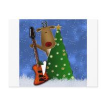 Rockin Reindeer Post Cards