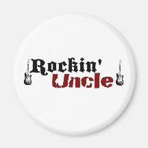 Rockin Uncle Refrigerator Magnets