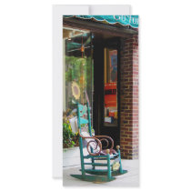 Rocking Chair by the Boutique Custom Rack Card
