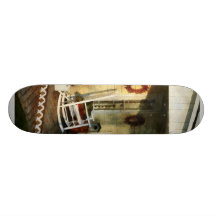 Rocking Chair on Side Porch Skateboard