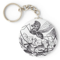 Rocking-horse fly keychains