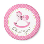 Rocking Horse Girl TY Magnet