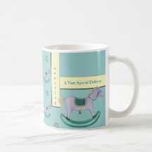 Rocking Horse - Traditional Toys (pastel) Coffee Mugs