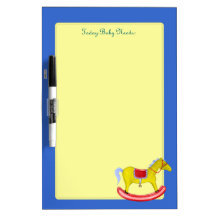 Rocking Horse - Traditional Toys (Primary Colours) Dry Erase Whiteboards