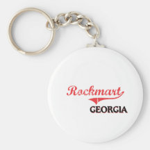 Rockmart Georgia City Classic Key Chain