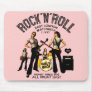 ROCK'N'ROLL GIRL'S BAND Mousepad