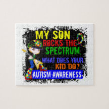 Rocks Spectrum Autism Son Puzzles