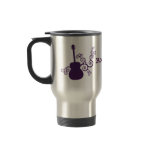 Rockstar Guitar Mug, Purple