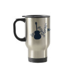 Rockstar Guitar Mug, Royal Blue