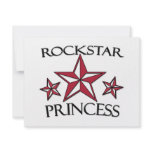 Rockstar Princess invitations