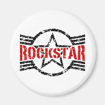 Rockstar Refrigerator Magnets
