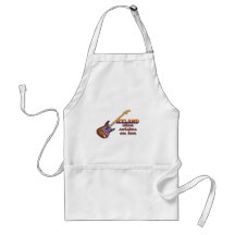 Rockstars are born in Iceland Aprons