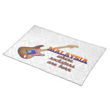 Rockstars are born in Malaysia Place Mats