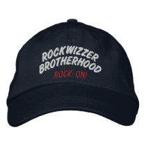 Rockwizzer Brotherhood Rock On hat 1 Baseball Cap